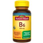 ویتامین ب6 نیچرمید 100 عددی Nature Made Vitamin B6 100 mg
