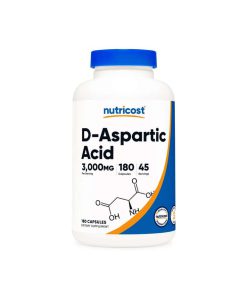 دی اسپارتیک اسید نوتری کاست 180 عددی Nutricost D-Aspartic Acid Capsules