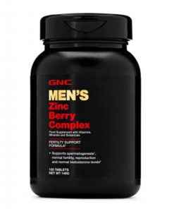 مکمل زینک مردانه جی ان سی GNC