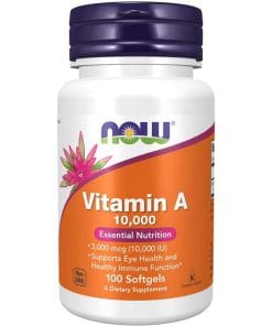 مکمل ویتامین آ ناو 10000 واحد 100 عدد