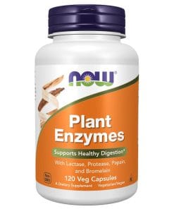 آنزیم گیاهی ناو 120 کپسول NOW Plant Enzymes