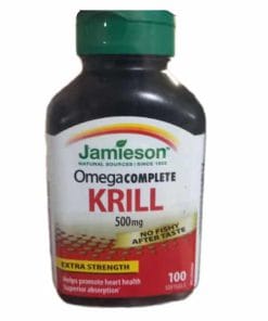 روغن امگا 3 کریل جمیسون Jamieson Omega Complete Pure Krill Oil