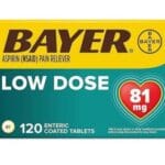 آسپرین بایر 81 میلی‌گرم