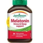 تقویت خواب و کاهش دهنده استرس ملاتونین جمیسون 30 عدد
