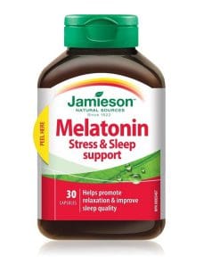 تقویت خواب و کاهش دهنده استرس ملاتونین جمیسون 30 عدد