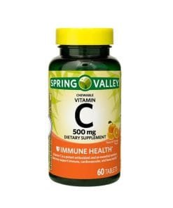 ویتامین سی جویدنی اسپرینگ والی | Spring Valley Chewable Vitamin C 6 ویتامین سی جویدنی اسپرینگ والی
