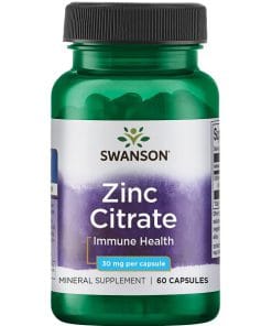 کپسول زینک سیترات سوانسون 60 عدد