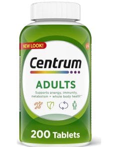 مولتی ویتامین سنتروم 200 عدد Centrum Adult Multivitamin