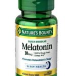 قرص ملاتونین نیچرز بونتی 10 میلی گرم 45 عدد