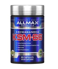 آشواگاندا KSM-66A آلمکس ASHWAGANDHA KSM-66A ALLMAX 5 آشواگاندا