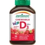 ویتامین D3 جمیسون برای کودکان 400 واحد 100 عدد