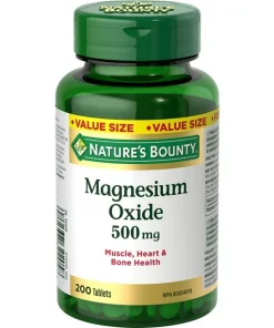 اکسید منیزیم نیچرز بونتی 500 میلی گرم 200 عدد