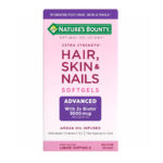 هیر اسکین نیلز نیچرز بونتی 120عددی Hair skin Nails naturebounty