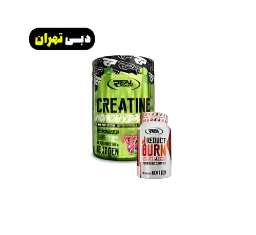 دو مکمل ضروری برای فرم دهی بدنی ایده‌آل کراتین 300 گرمی و قرص ردکات رییل فارم