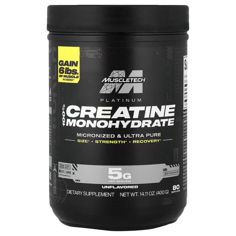 کراتین پلاتینیوم ماسل تک اصل, MuscleTech Platinum 100% Creatine Monohydrate, کراتین مونوهیدرات ماسل تک, کراتین بدنسازی اصل, افزایش قدرت عضلانی, مکمل کراتین حجم, کراتین میکرونایز, مکمل افزایش توان, creatine muscletech, کراتین خارجی اصل, مکمل بدنسازی حرفه‌ای, کراتین 100 درصد خالص